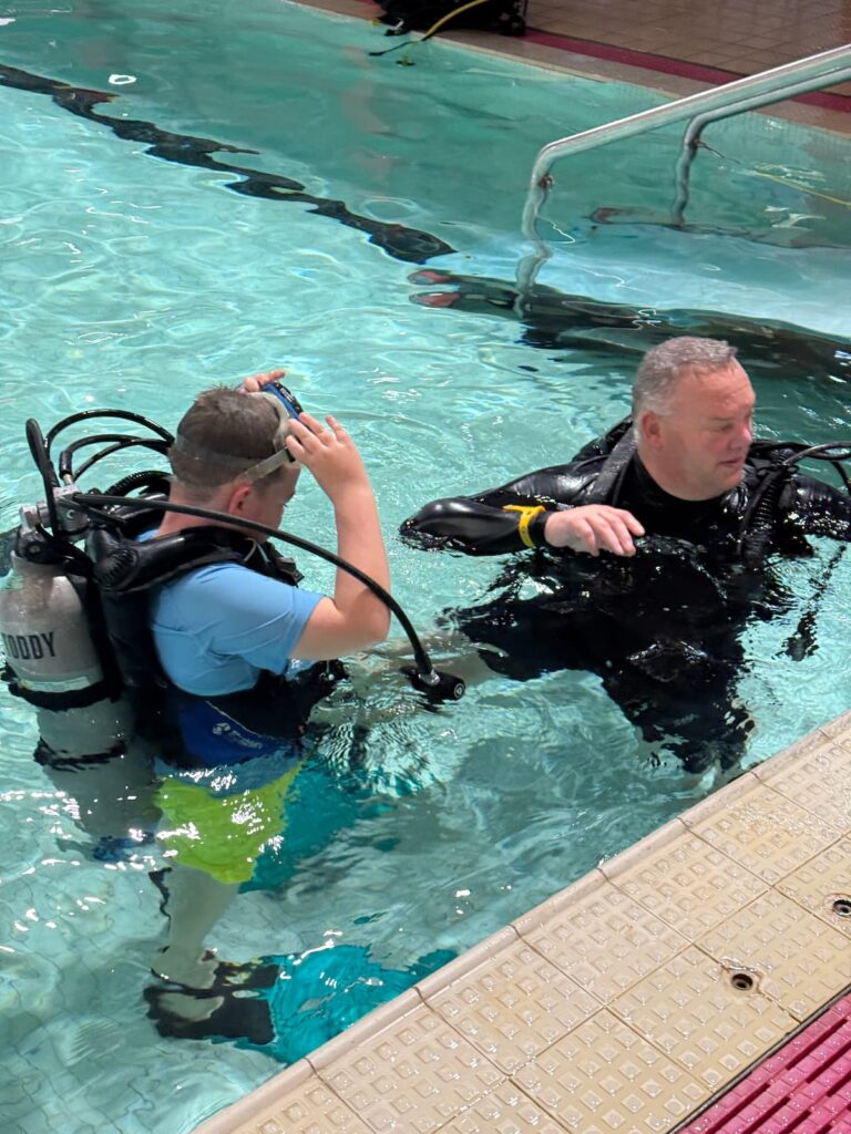try dive in a pool